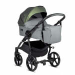 BUBA Бебешка комбинирана количка Karina 3в1 - Olive