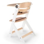 KINDERKRAFT Столче за хранене ENOCK - дървено/бели крака