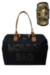 Чанта за аксесоари Mommy Вag - черна