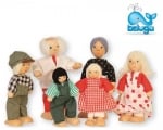 BELUGA Комплект дървени кукли