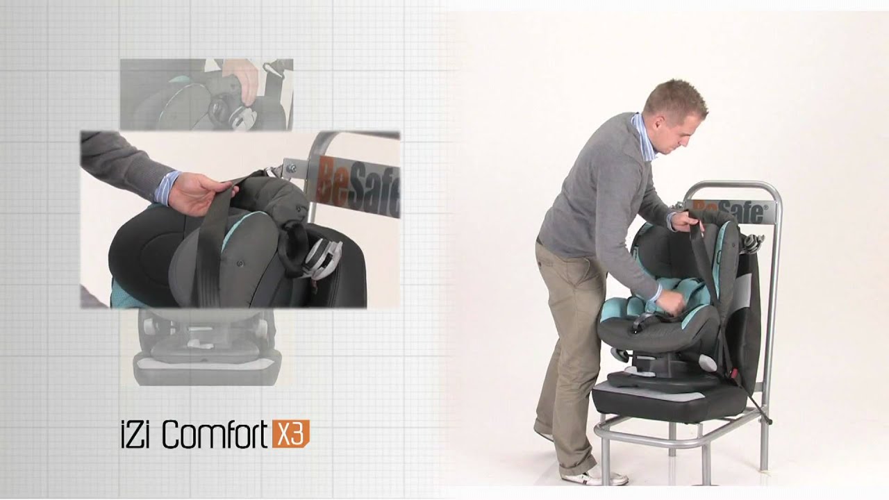 BESAFE Стол за кола iZi Comfort X3 (9-18кг.) col.64 - Fresh Black Cab