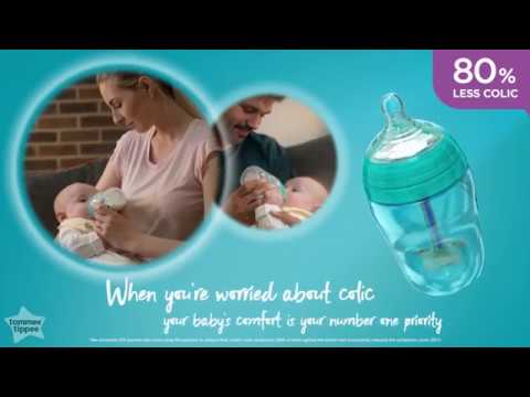 TOMMEE TIPPEE Комплект за новородено Advanced Anti-Colic + четка за шишета