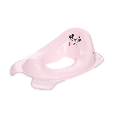 LORELLI Анатомична приставка за тоалетна чиния Мини Love -  Светло розова 