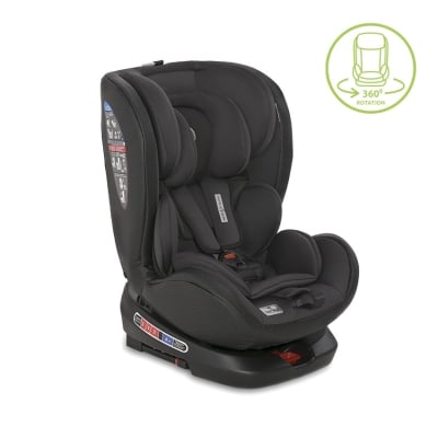 LORELLI Стол за кола Nebula IsoFix 0-36кг. - Rot black leather 