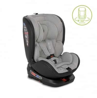 LORELLI Стол за кола Nebula IsoFix 0-36кг. - Rot grey leather