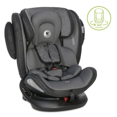 LORELLI Стол за кола Aviator IsoFix 0-36кг. - Black & Dark Grey 