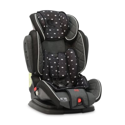 LORELLI Стол за кола Magic Premium 9-36кг. - Black Crowns