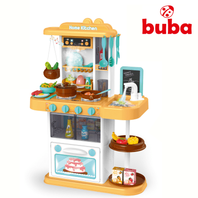 BUBA Детска кухня Home Kitchen 43 части - оранжева