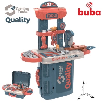 BUBA Детски комплект инструменти  Tool Quality - Куфар