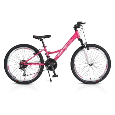 BYOX Велосипед със скорости 24“ Princess - розов