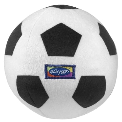 PLAYGRO Текстилна футболна топка 6м+
