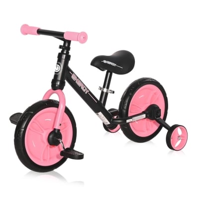 LORELLI Баланс колело Energy 2в1 - Black&Pink 