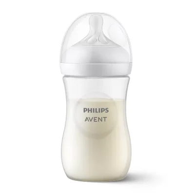 PHILIPS AVENT Шише за хранене Natural Response 260 мл с биберон без протичане Natural Response Поток 3, 1м+