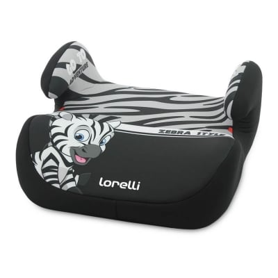 LORELLI Стол за кола Topo Comfort 15-36кг. - Zebra Grey/White