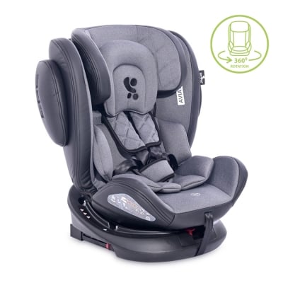 LORELLI Стол за кола Aviator IsoFix 0-36кг. - Black+Dark Grey 