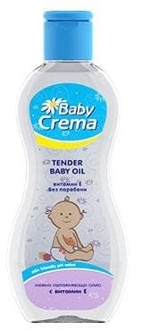 BABY CREMA Нежно бебешко олио за тяло с витамин Е 200мл.
