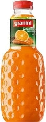 GRANINI Плодова напитка портокал,морков и лимон  1000мл.