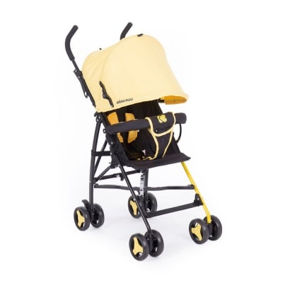 KIKKA BOO Бебешка лятна количка Fresh Yellow