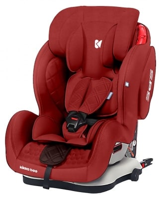 KIKKA BOO Стол за кола 1-2-3 (9-36 кг) Major Red Isofix