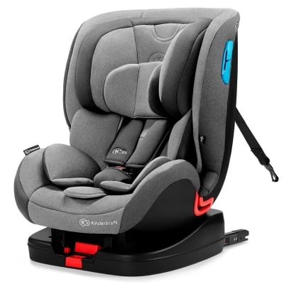 KINDERKRAFT Столче за кола Vado IsoFix (0-25кг.) - cиво