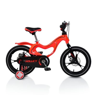 MONI Детски магнезиев велосипед 16" - червен