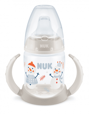 NUK  Шише за сок First Choice РР 150мл. със силиконов накрайник (6-18м.) SNOW
