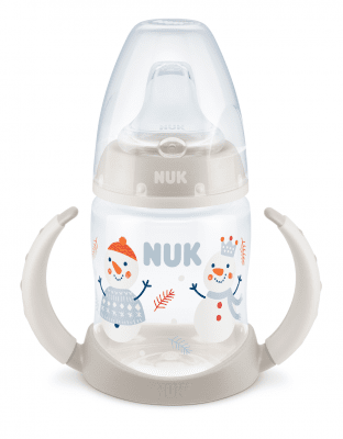NUK Шише за сок First Choice РР 150мл. със силиконов накрайник (6-18м.) SNOW