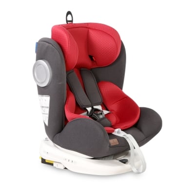 LORELLI Стол за кола LUSSO SPS Isofix (0-36кг.) - Black&Red
