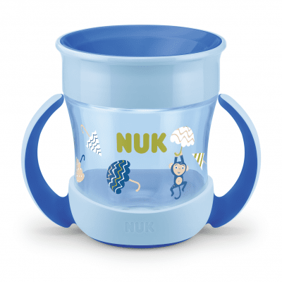 NUK Чаша 360 градуса EVOLUTION mini Magic Cup, 6 месеца+ boy - 160мл.