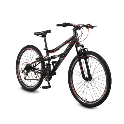 BYOX Детски велосипед със скорости 26" VERSUS - черен