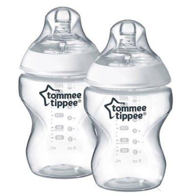 TOMMEE TIPPEE Шише за хранене Easi-Vent 260мл. (0m+) 2 бр./оп.