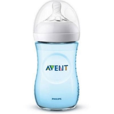 PHILIPS AVENT Шише за хранене Natural 260мл. PP - лимитирана серия син