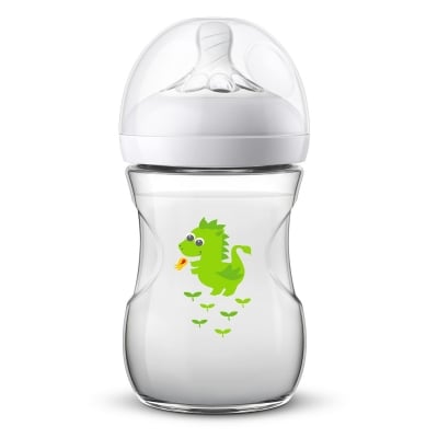 PHILIPS AVENT Шише за хранене Natural 260мл. PP - декорация - дракон