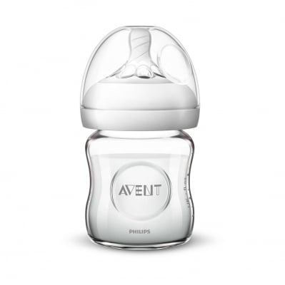 PHILIPS AVENT Шише за хранене Natural 120мл. - стъклено