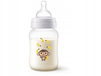 PHILIPS AVENT Шише за хранене Classic Anti-Colic 260мл. декорация - маймунка