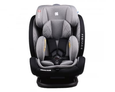 KIKKA BOO Стол за кола (0-36кг.) Multistage - Dark Grey 2020