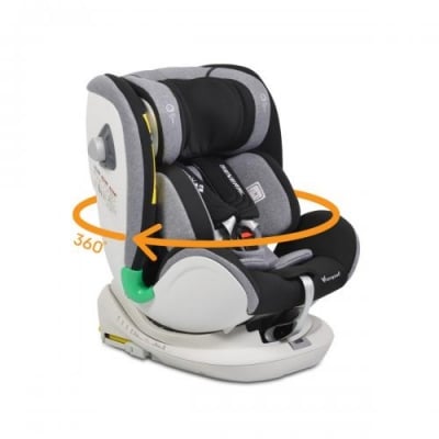 CANGAROO Стол за кола General с Isofix система 360° - сив