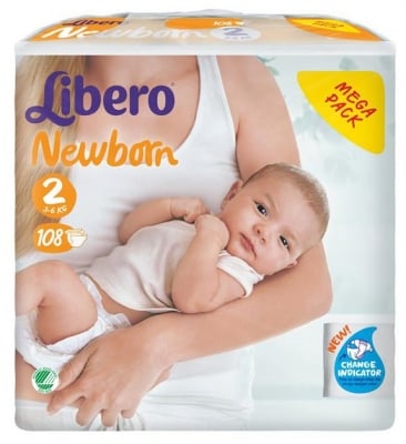 LIBERO BABY SOFT 2 Пелени (3-6