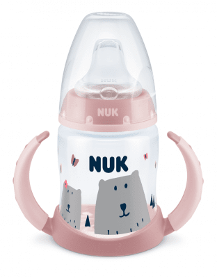 NUK Шише за сок със силиконов накрайник First Choice 150мл. (6-18м.)