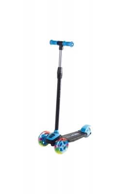 Детска тротинетка със светещи гуми Cool Wheels (3+) - Blue