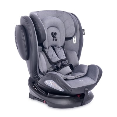 LORELLI Стол за кола Aviator с IsoFix (0-36кг.) - Black&Light Grey
