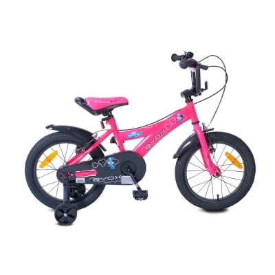 BYOX Детски велосипед 16" Devil с метална рамка - розов