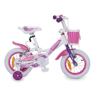 BYOX Детски велосипед 12" Princess - бял