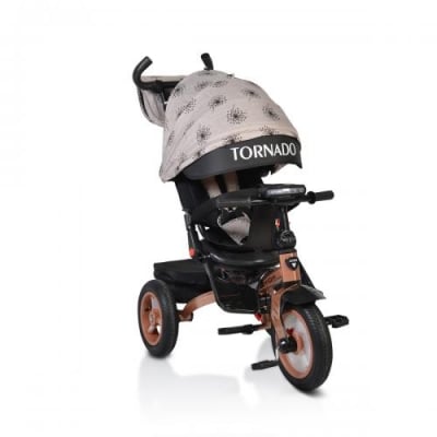 BYOX Детска триколка с музикално табло Tornado - бежова