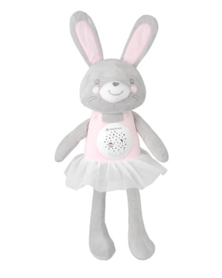 KIKKA BOO Плюшена музикална играчка с прожектор - Bella the Bunny