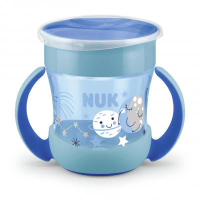 NUK EVOLUTION mini Magic Cup (6м.+) Glow in the Dark - 160мл.