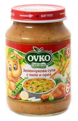 OVKO Зеленчукова супа с пиле и
