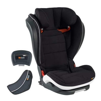 BESAFE Стол за кола iZi Flex FIX i-Size с IsoFix (15-36кг.) - Fresh Black Cab 64