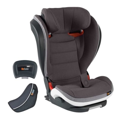 BESAFE Стол за кола iZi Flex FIX i-Size с IsoFix (15-36кг.) - Metalic Melange 02