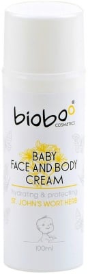 BIOBOO COSMETICS Бебешки защитен крем за лице и тяло 100мл